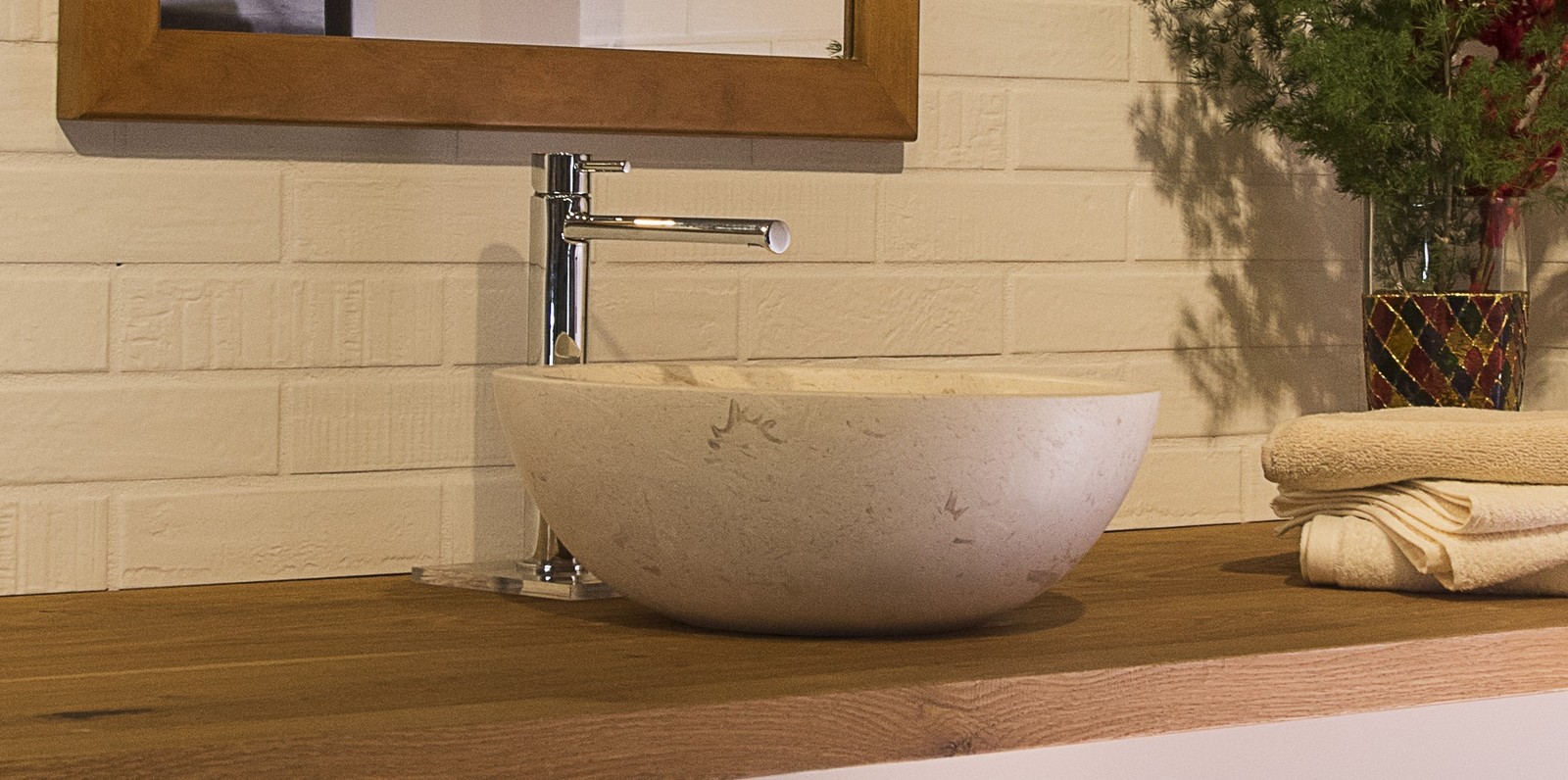 LAVABO IN MARMO CIOTOLA